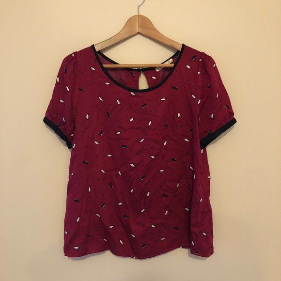 Nine Bird Pink Penguin Blouse - Picture 1 of 6